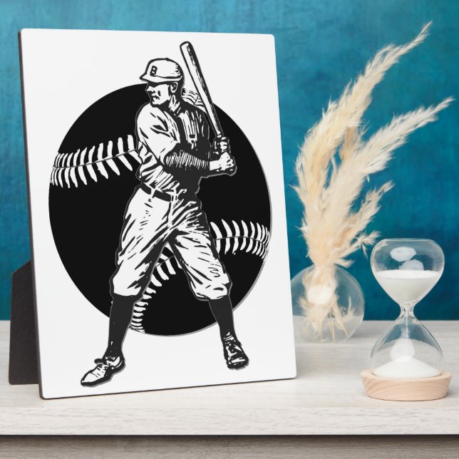 Baseball:Vintage Plaque (Side)