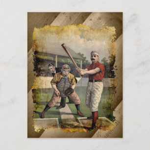 Baseball:Vintage Postcard