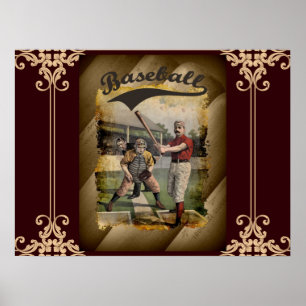 Baseball:Vintage Poster