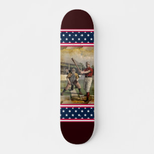 Baseball:Vintage Skateboard