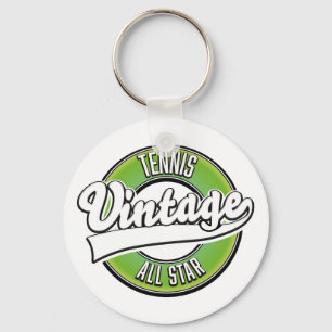 Baseball vintage style logo. keychain