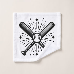 baseball vintage wash cloth