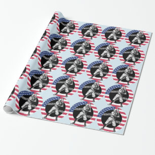 Baseball:Vintage Wrapping Paper
