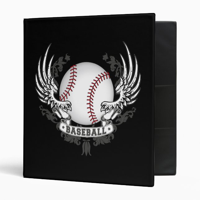 Baseball Wings Binder (Front/Inside)