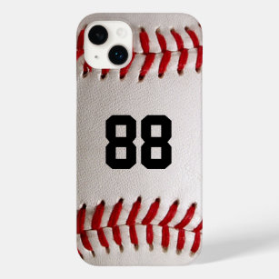 Baseball with Customizable Number Case-Mate iPhone 14 Plus Case