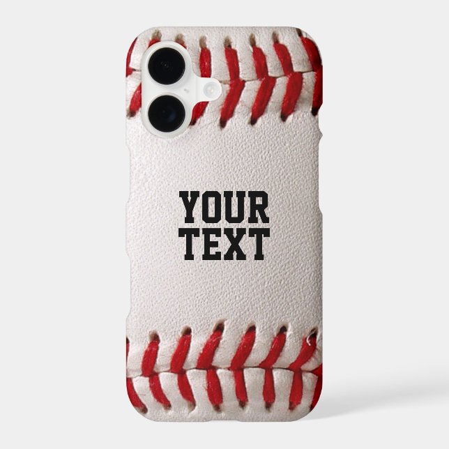 Baseball with Customizable Text (Back)