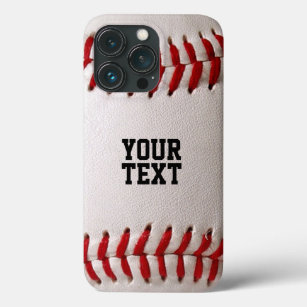 Baseball with Customizable Text iPhone 13 Pro Case