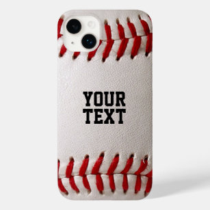 Baseball with Customizable Text Case-Mate iPhone 14 Plus Case