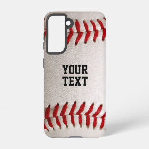 Baseball with Customizable Text Samsung Galaxy Case
