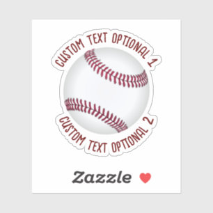 Baseball With Text