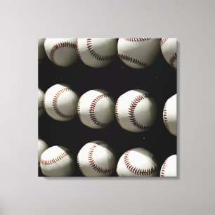 Baseballs Canvas Print