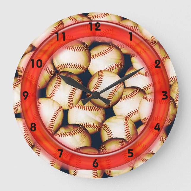 BASEBALLS Clock (Front)