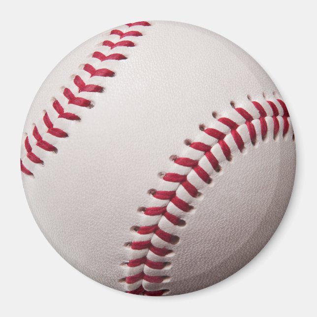 Baseballs - Customize Baseball Background Template Magnet (Front)