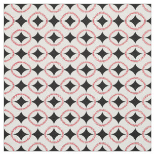 Baseballs Design Fabric