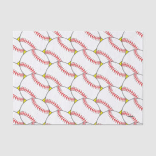 Baseballs Git Wrap Tissue Paper HAMbyWG