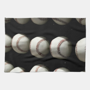 Baseballs Kitchen Towel