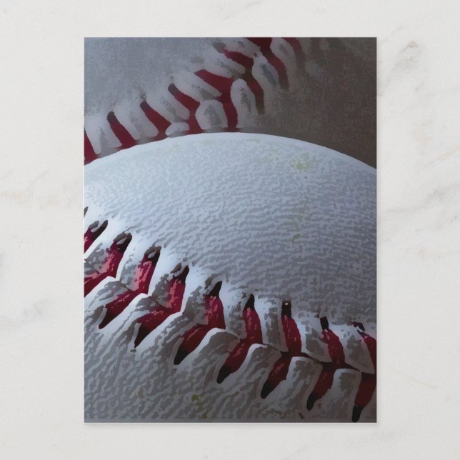 Baseballs Postcard (Front)