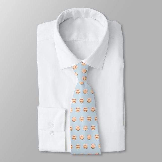 Baseballs Tie (Tied)