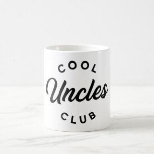 Based on the design "COOL UNCLES CLUB" in black sc Coffee Mug