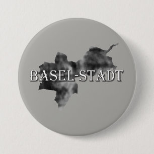 Basel-City 3 Inch Round Button