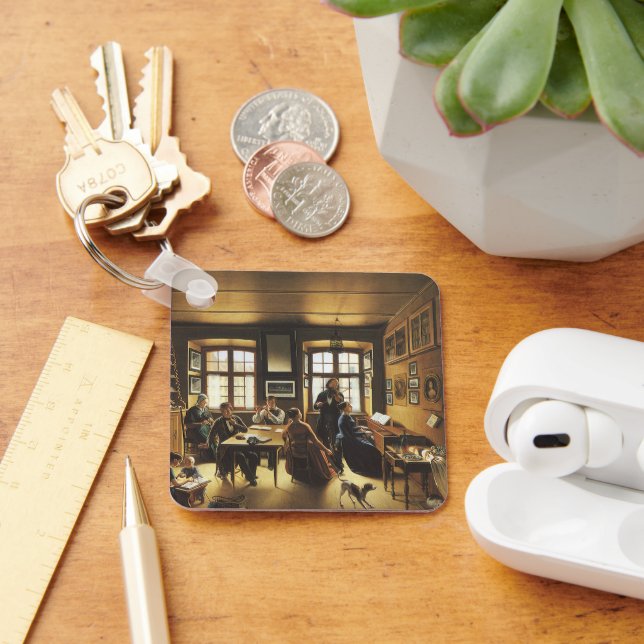 Basel Family Concert by Sebastian Gutzwiller Keychain (Desk)