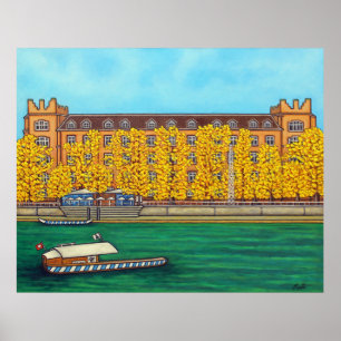 Basel Kaserne Print by Lisa Lorenz