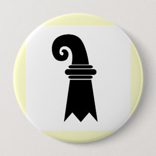 Basel, Switzerland 4 Inch Round Button