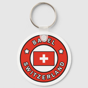 Basel Switzerland Keychain
