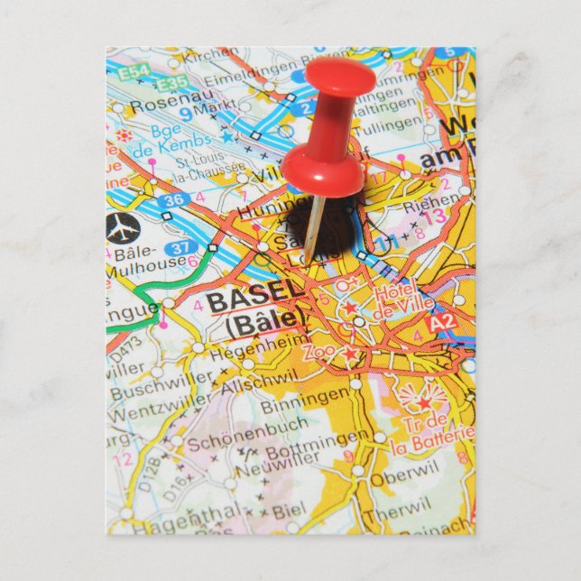 Basel, Switzerland Postcard (Front)