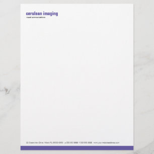 Baseline Panel Violet Letterhead