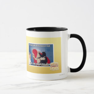 Basement Cat gets coal Mug