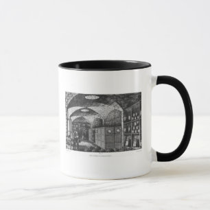 Basement of the Bank of France in Paris, 1897 Mug