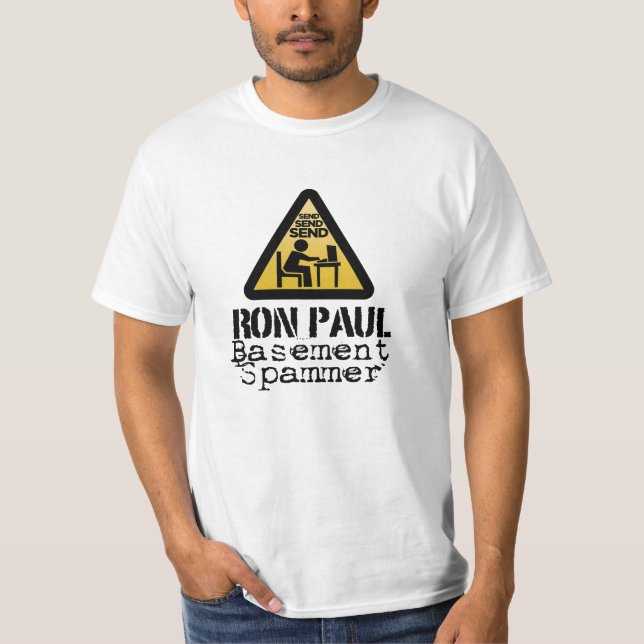 Basement Spammer T-Shirt (Front)