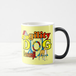 Basenji Agility Gifts Magic Mug