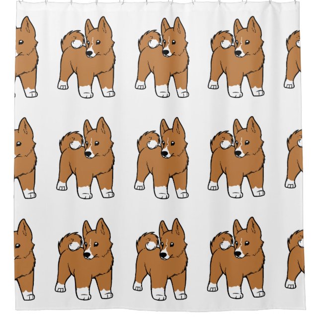 basenji cartoon (Front)
