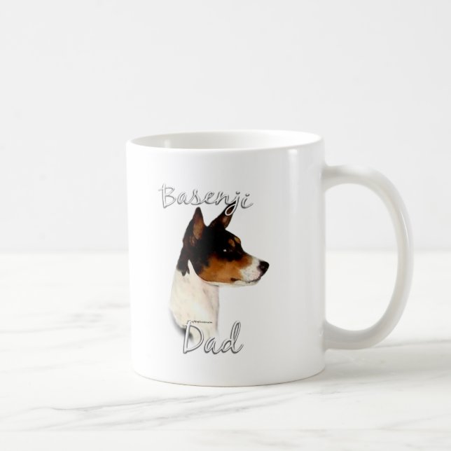 Basenji Dad 2 Coffee Mug (Right)