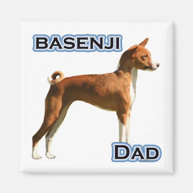 Basenji Dad 4 - Magnet (Front)
