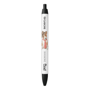 Basenji Dad Black Ink Pen