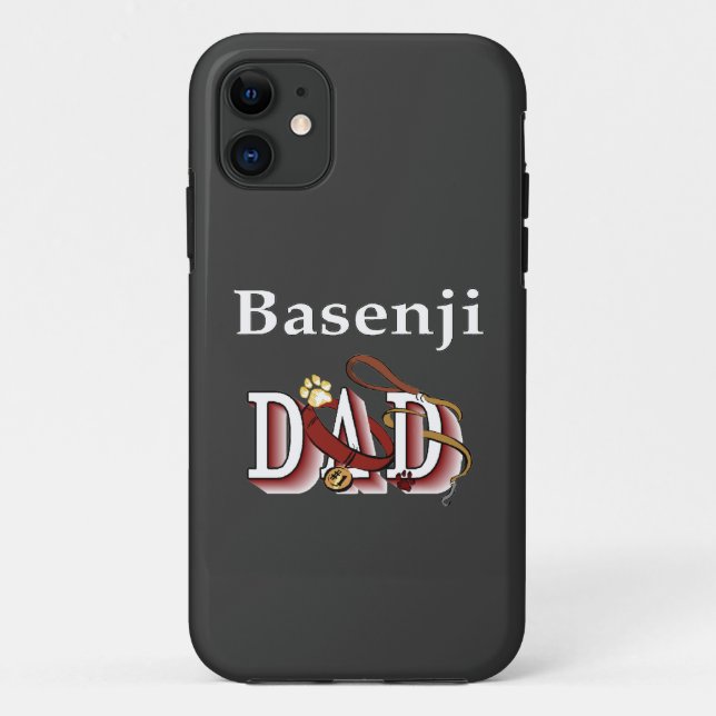 Basenji Dad Case-Mate iPhone Case (Back)