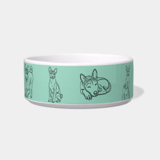 Basenji Dog Barkless Sighthound Bowl