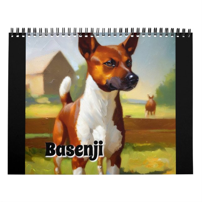 Basenji Dog Calendar (Cover)