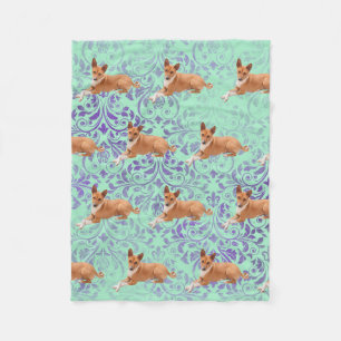 Basenji Dog Fleece Blanket
