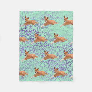 Basenji Dog  Fleece Blanket