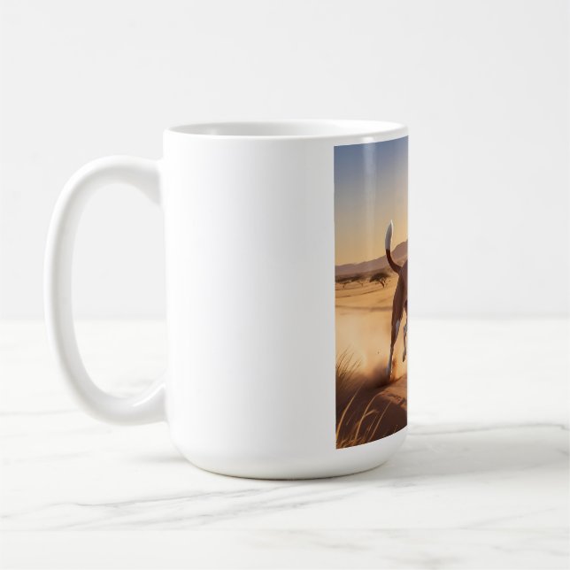 Basenji Elegant Café Mug (Gauche)