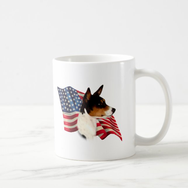 Basenji Flag Coffee Mug (Right)