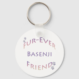 Basenji Furever Keychain