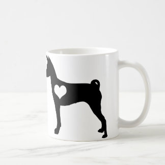 Basenji Heart Mug