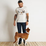 Basenji Hound Property of Dog Breed T-Shirt<br><div class="desc">This design was created though digital art. You may change the style of this shirt by choosing More > under the style option. It may be personalized in the area provide or customizing by choosing the click to customize further option and changing the name, initials or words. You may also...</div>