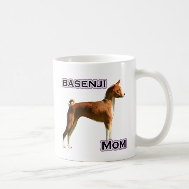 Basenji Mom 4 Coffee Mug (Right)