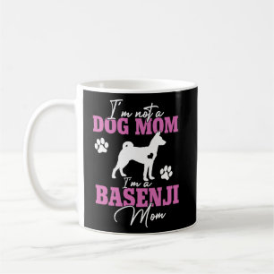 Basenji Mom Women  for Dog  Owners Cute Dog Mom  Coffee Mug